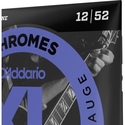 D'Addario ECG25 Chromes Flat Wound 12-52 elektromos gitárhúr