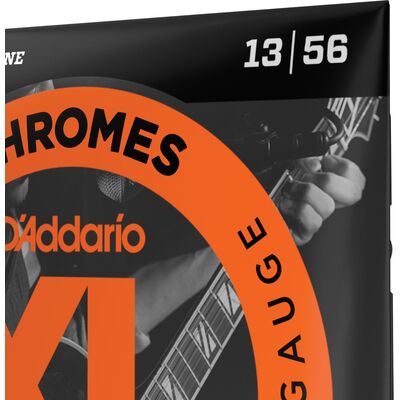 D'Addario ECG26 Chromes Flat Wound 13-56 elektromos gitárhúr