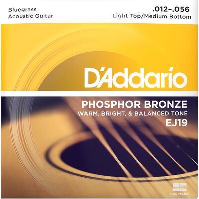 D'Addario EJ19 Phosphor Bronze 12-56 akusztikus gitárhúr
