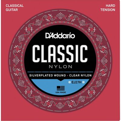 D'Addario EJ27H Hard Tension klasszikus gitárhúr