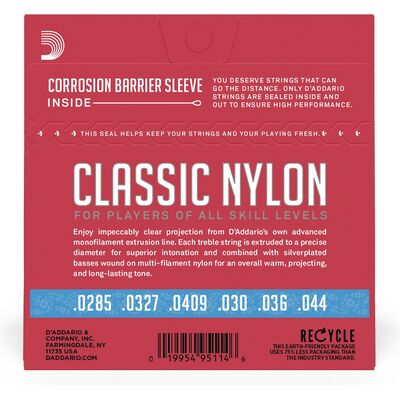 D'Addario EJ27H Hard Tension klasszikus gitárhúr