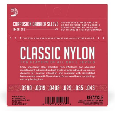 D'Addario EJ27N Normal Tension klasszikus gitárhúr