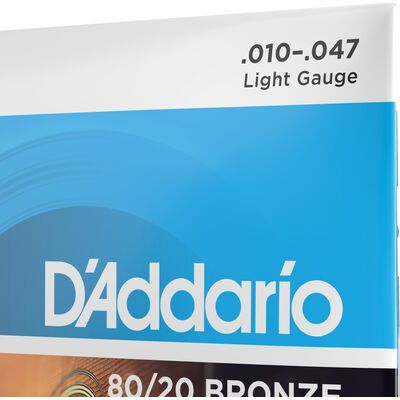 D'Addario EJ36 80/20 Bronze 12 húros 10-47 akusztikus gitárhúr