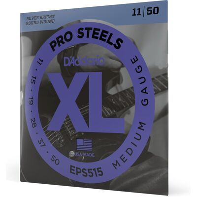 D'Addario EPS515 ProSteels 11-50 elektromos gitárhúr