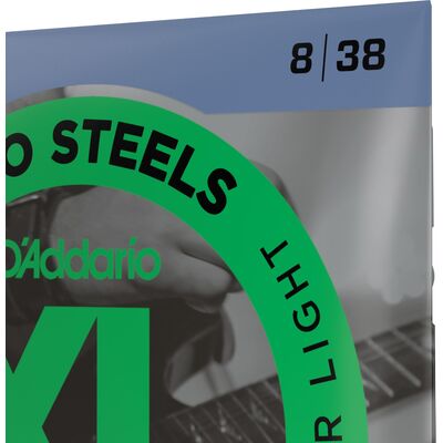 D'Addario EPS530 ProSteels 8-38 elektromos gitárhúr