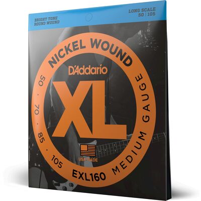 D'Addario EXL160 Nickel Wound 50-105 basszus gitárhúr