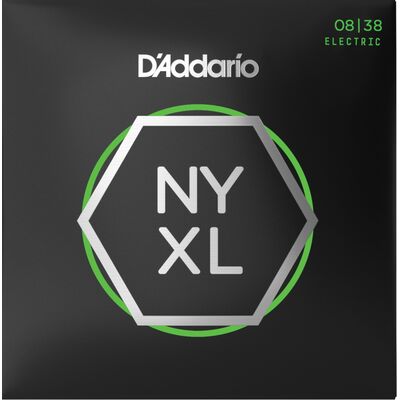 D'Addario NYXL0838 Nickel Wound 08-38 elektromos gitárhúr