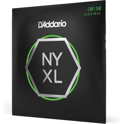 D'Addario NYXL0838 Nickel Wound 08-38 elektromos gitárhúr