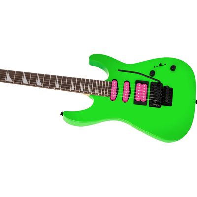 Jackson X Series Dinky DK3XR HSS Neon Green elektromos gitár