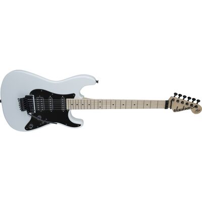 Jackson X Series Signature Adrian Smith SDXM MN Snow White with Black Pickguard elektromos gitár