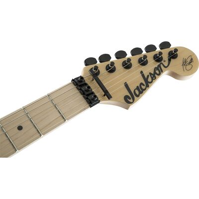 Jackson X Series Signature Adrian Smith SDXQM MN Transparent Green elektromos gitár