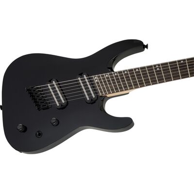 Jackson X Series Dinky Arch Top DKAF7 MS Multi-Scale Gloss Black 7-húros elektromos gitár