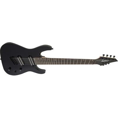 Jackson X Series Dinky Arch Top DKAF7 MS Multi-Scale Gloss Black 7-húros elektromos gitár