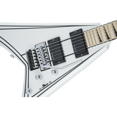Jackson X Series Rhoads RRX24M MN Snow White with Black Pinstripes elektromos gitár
