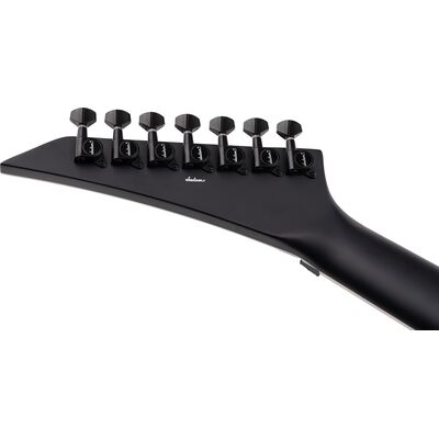 Jackson X Series King V KVX-MG7 Satin Black with Primer Gray Bevels 7-húros elektromos gitár