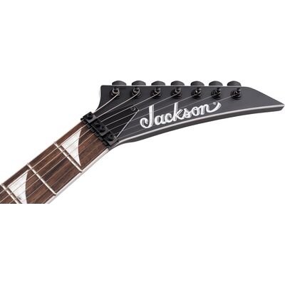Jackson X Series King V KVX-MG7 Satin Black with Primer Gray Bevels 7-húros elektromos gitár