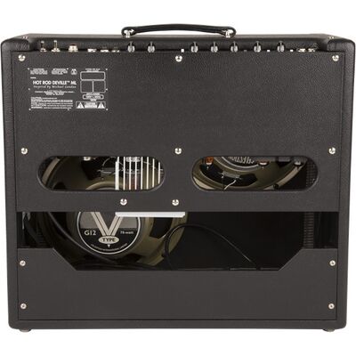 Fender Hot Rod DeVille ML 212 Black csöves gitárkombó