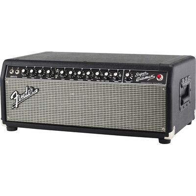 Fender Super Bassman Black csöves basszusgitár erősítő fej