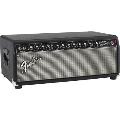 Fender Super Bassman Black csöves basszusgitár erősítő fej