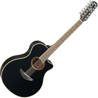 Yamaha APX700II-12 Black 12-húros elektro-akusztikus gitár