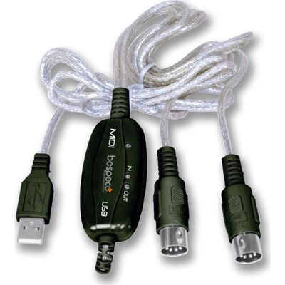 Bespeco BMUSB100 MIDI interfész