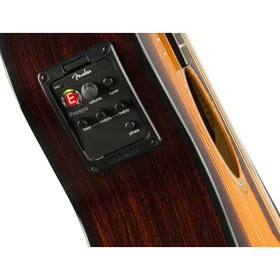 Fender CC-140SCE Concert Sunburst elektro-akusztikus gitár