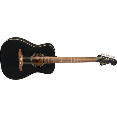 Fender Joe Strummer Campfire Matte Black elektro-akusztikus gitár