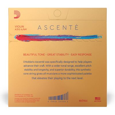 D'Addario A310 Ascente 4/4M hegedű húrkészlet
