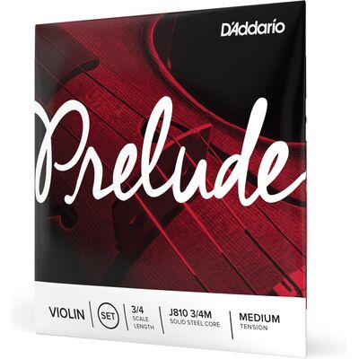 D'Addario J810 Prelude 3/4 hegedű húrkészlet