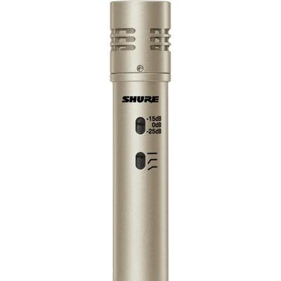 Shure KSM137/SL kismembrános kondenzátor hangszermikrofon