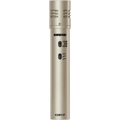 Shure KSM137/SL kismembrános kondenzátor hangszermikrofon