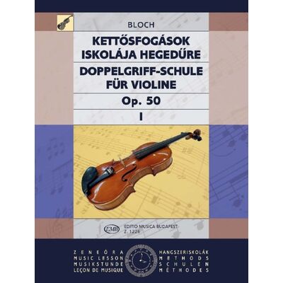 Bloch József: Kettősfogások iskolája 1 - kotta