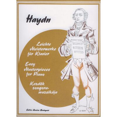 Franz Joseph Haydn: Kezdők zongoramuzsikája - kotta