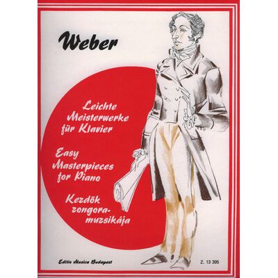 Carl Maria von Weber: Kezdők zongoramuzsikája - kotta