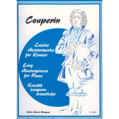 François Couperin: Kezdők zongoramuzsikája - kotta