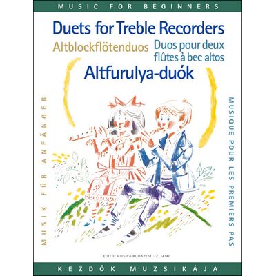 Altfurulya-duók kezdők számára - kotta