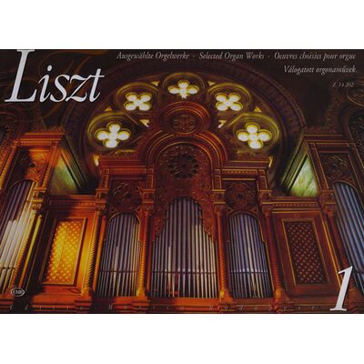 Liszt Ferenc: Válogatott orgonaművek 1 - kotta