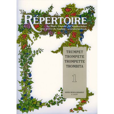 Répertoire zeneiskolásoknak - Trombita 1. - kotta