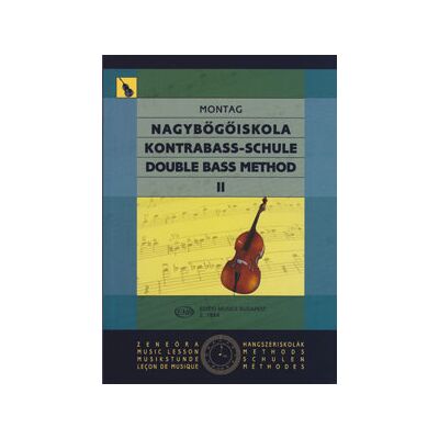 Montag Lajos: Nagybőgőiskola 2 - kotta