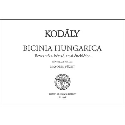 Kodály Zoltán: Bicinia Hungarica 2 - kotta