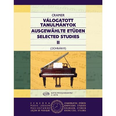 Johann Baptist Cramer: Válogatott tanulmányok 2 - kotta