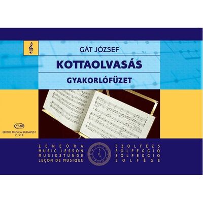 Gát József: Kottaolvasás - kotta