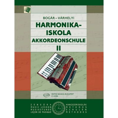 Harmonikaiskola II (Bogár István - Várhelyi Antal) - kotta