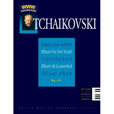 Pyotr Ilyich Tchaikovsky: Ifjúsági album zongorára - kotta