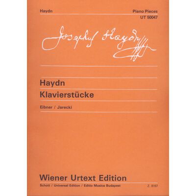 Franz Joseph Haydn: Klavierstücke - kotta