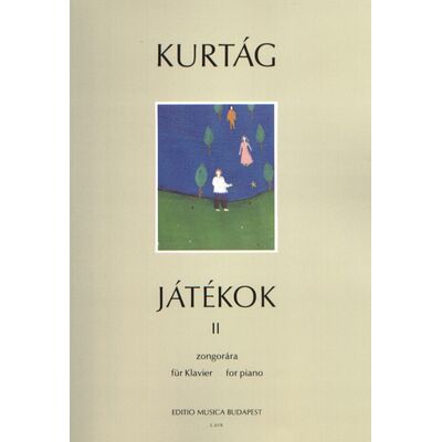 Kurtág György: Játékok II - kotta
