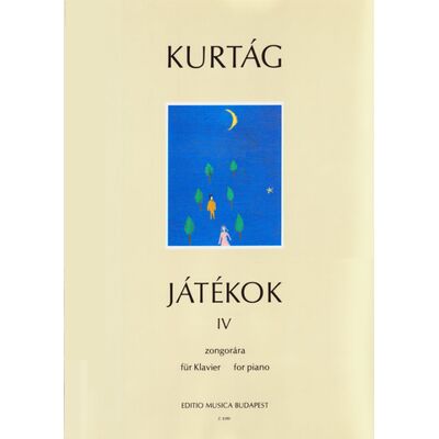 Kurtág György: Játékok IV - kotta