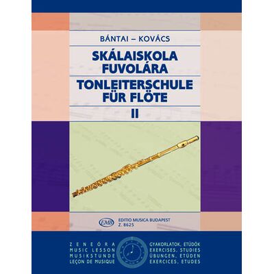 Bántai Vilmos - Kovács Gábor: Skálaiskola fuvolára 2 - kotta