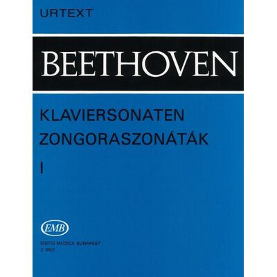 Ludwig van Beethoven: Zongoraszonáták 1 - kotta