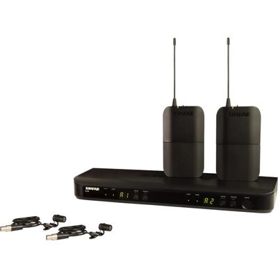 Shure BLX188E/W85-H8E vezetéknélküli csíptetős mikrofon szett